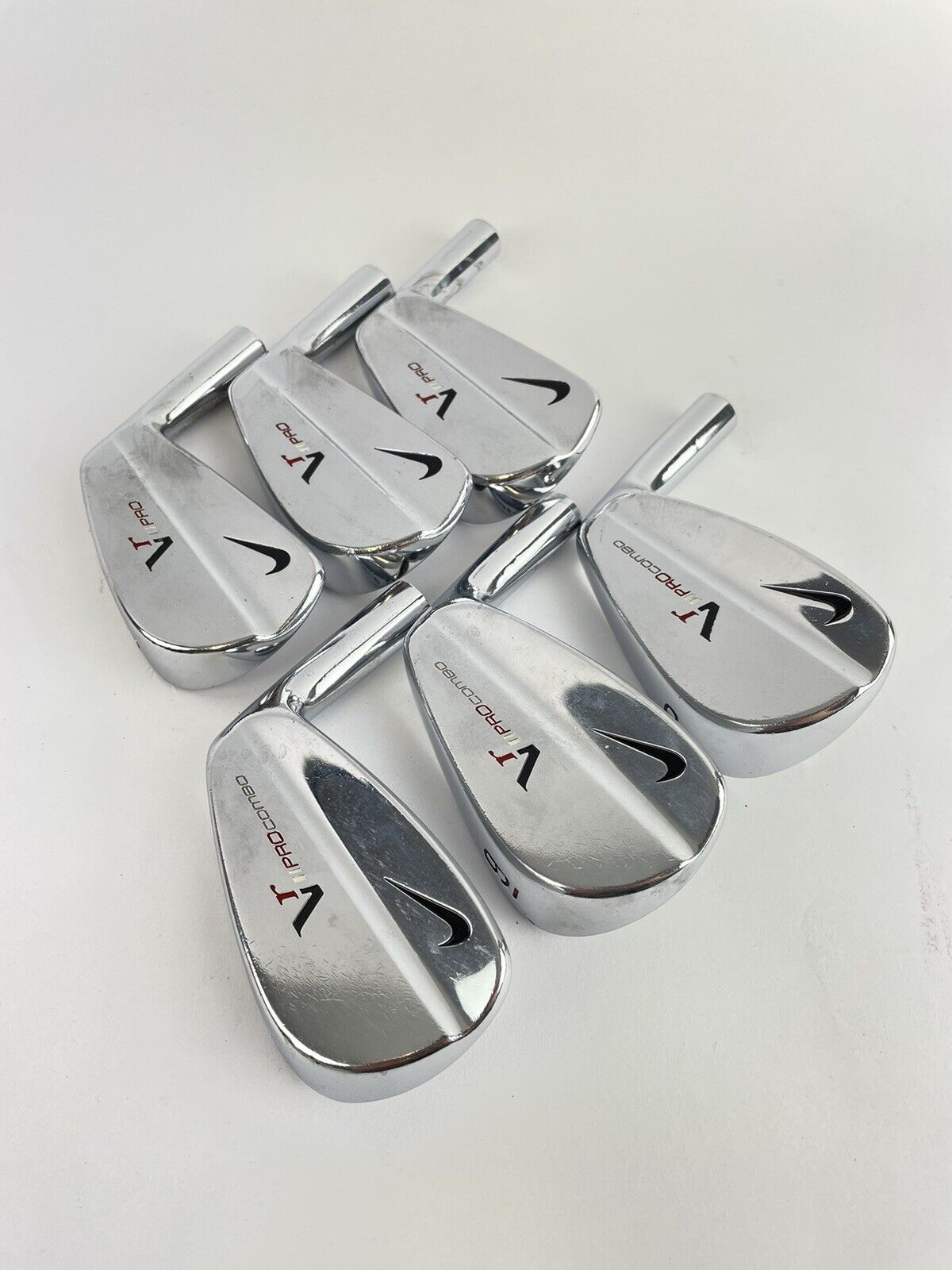 Nike VRII Pro Forged Blade Iron Heads 5-PW /0.355 Tapered Hosel /Heads Only/9043